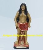 Escultura Pombagira Gargalhada Imagem 45cm Preço Fabrica Ml