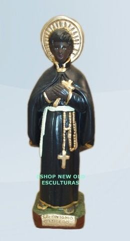 Escultura Santo Antonio De Catejeró 20cm Altura Unica No Ml