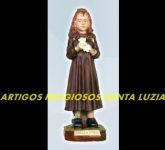 Escultura Resina Santa Izildinha Imagem 15cm Preço Fabrica