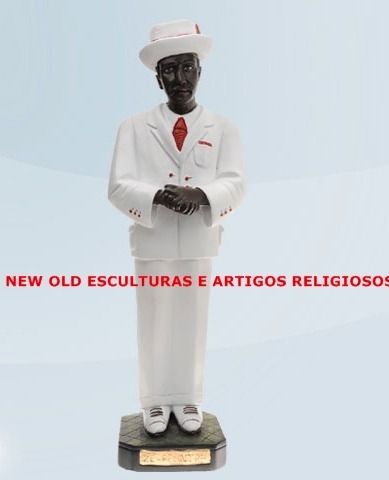 Escultura Baiano Zé Pilintra Lançamento Exclusivo 40cm Unica