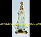 Escultura Resina Nossa Senhora De Fatima Imagem 10cm Fabrica