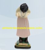 Linda Escultura Preta Velha Nhá Maria 40cm Preço De Fabrica