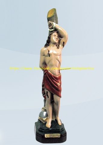 ESCULTURA DE SÃO SEBASTIÃO 30CM