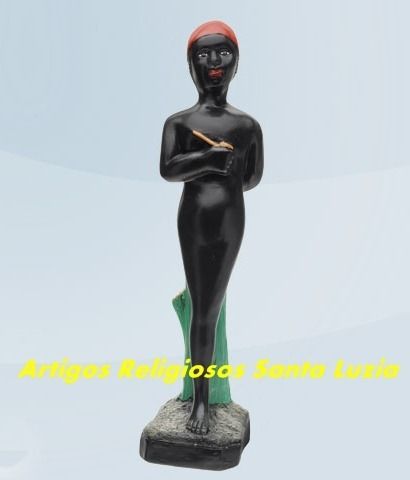 Escultura Do Erê Saci Pererê 30cm Melhor Preço