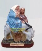 Escultura  Nossa Senhora Desterro 30cm Melhor Preço Do Ml