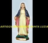 Escultura Resina Nossa Senhora Graças Imagem 10cm Fabrica