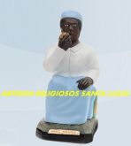 Linda Escultura Preta Velha Maria Angola Ou Aruanda 40cm Ml