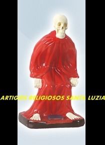 Linda Imagem Escultura Exu Catacumba 20cm Melhor Preço Do Ml