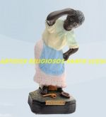 Linda Escultura Preta Velha Mãe Benta 30cm Melhor Preço Ml