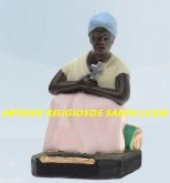 Linda Escultura Preta Velha Maria D Minas 25cm Preço Fabrica