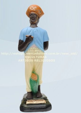 Escultura Pai Mané Baiano Lançamento Exclusivo 20cm Unica