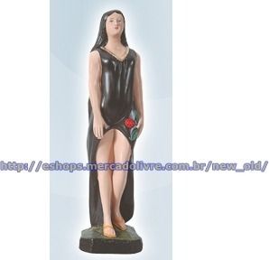 Linda Escultura Pombagira Rosinha 20cm Preço De Fabrica  Ml